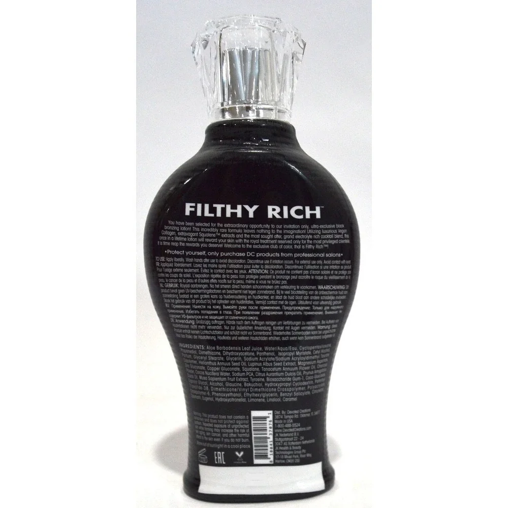 Devoted Creations Filthy Rich Black Bronzer Tanning Lotion Exclusive 12.25 oz